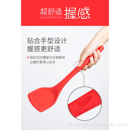 Spatule de cuisson commerciale en silicone domestique